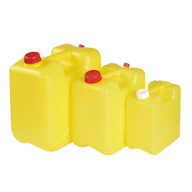 Staple jerrycan PE-HD 5 lt yellow